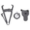3 pcs Metric Body Fat Tester, Waist Fat Thickness Caliper, Tape Measure for Body Composition Monitors