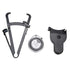 Body Fat Caliper, Handheld Measurement Device, Clipper Combo with Body Fat Percentage Measure Chart for Men and Women