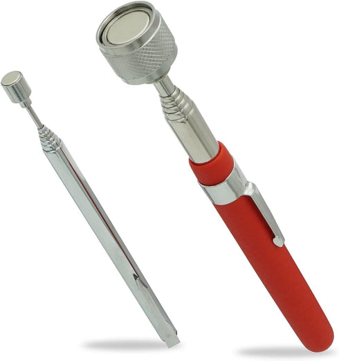 Telescopic Magnetic Pickup Tool Set, 10LB Magnet Stick, 2LB Extendable Magnetic Pickup Tool for Car and Household
