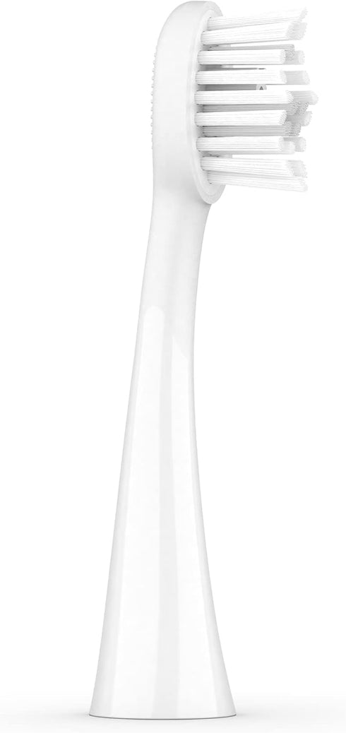Pack 4, ORDO Replacement Sonic Toothbrush Heads with Pulse Technology for Teeth Cleaning, Plaque Removal, Silicone