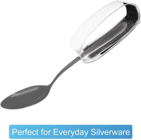 Rehabilitation Advantage Clear Plastic Utensil Holder