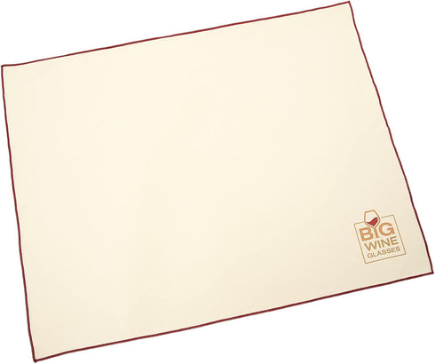 Microfiber Wine Glass Polishing Cloth - Streak-Free Shine