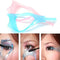yueton 2pcs 3 in 1 Upper Lower Lash Makeup Eyelash Tool, Mascara Applicator Guide, Cosmetic Comb