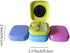 Contact Lens Case, 2 Pack Portable Contact Lens Box Kit with Mirror, Compact Soak Storage Kit for Travel (Green)