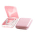 whoobell Cute Retainer Case - Slim Night Mouth Guard Case with Lid Hinge, Large Aligner Case, 1 Pack