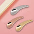 9 Pack Metal Cosmetic Spoon - Skincare Spatula, Beauty Scoop Spoon for Home Salon, Makeup Mixing Stick (Gold, Silver)