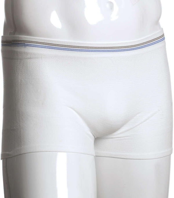 MediChoice Incontinence Underwear, Seamless Knit, Holds Liners and Pads, Small to Medium, Brown Blue (Pack of 5)