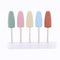 Silicone Nail Grinder Drill Bit, 5pcs Professional Nail Art Polisher Tools for Gel Remove and Smoothing