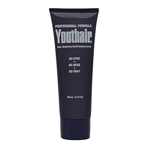 Youthair Crème Hair Color Restoring Conditioning Formula for Gray Hair Coverage, 3.75 oz, Made in USA