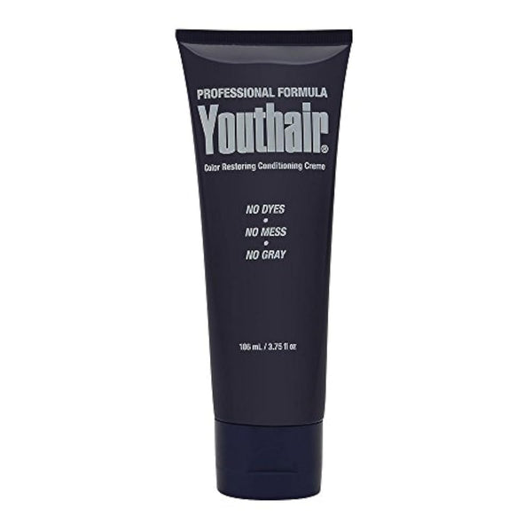 Youthair Crème Hair Color Restoring Conditioning Formula for Gray Hair Coverage, 3.75 oz, Made in USA
