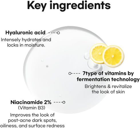 IT'S SKIN V7 Hyaluronic Toner for Face, 5.07 Fl oz | Hydrating Toner with PHA & 7 Vitamins | Korean Skin Care