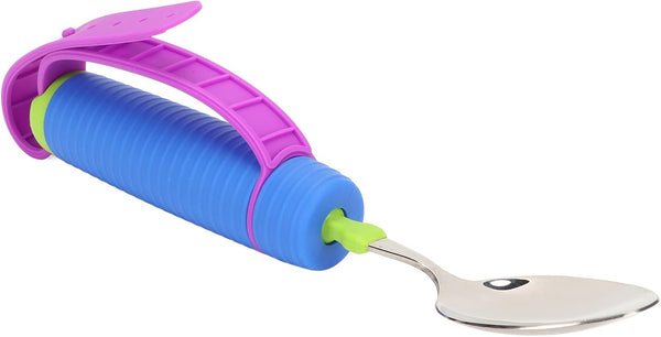 Elderly Eating Spoon, 360° Flexible Rotation Head for Practical Disabled Eating Aid