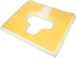 Luqeeg T Shaped Bedsore Pad for Elderly, Triangular Slope Design, Gel Memory