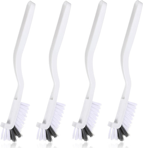 JJUNW 4Pcs Kitchen Scrub Brush, Angle Cleaning Brush, Right Angle Scrub Brush for