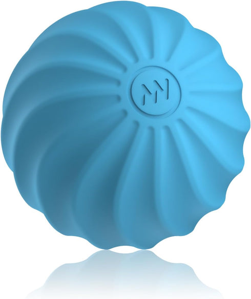 SenRommers 2.5" Mini Massage Ball, 10 Speeds Vibrating Massage Roller Ball for Palm,