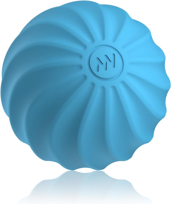 SenRommers 2.5" Mini Massage Ball, 10 Speeds Vibrating Massage Roller Ball for Palm,