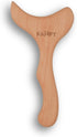 theramify Natural Wood Classic Massage Board, Ergonomic Gua Sha Tool for Body Massage,