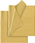 Gold Tissue Paper for Gift Bags, 30 Sheets Bulk Packaging Paper, 14 x 20 Inch for Weddings, Birthdays, Christmas Crafts