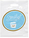 Practicon Smile Floss Dental Giveaway Bags, 100 Pack, 7-3/4" x 9"