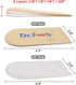 Dr.Foot Adjustable Orthopedic Heel Lift Inserts, Height Increase Insole for Heel Pain, Sports Injuries (Beige, 3