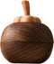 Mipcase Wooden Aromatherapy Diffuser Stand for Essential Oils Black Walnut Solid Wood