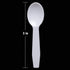 PARTY BARGAINS 3" Plastic Mini Spoons - (800 Count) White, Lightweight Disposable Plastic Tasting Spoons, Excellent for Desserts, Appetizers, Jello Shots, Yogurts, Spices and Samples