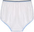 YONGHS Unisex Adult Plastic Underwear Easy to Clean Diapers Elastic Band Pull on Cover Pant Outdoor Sports