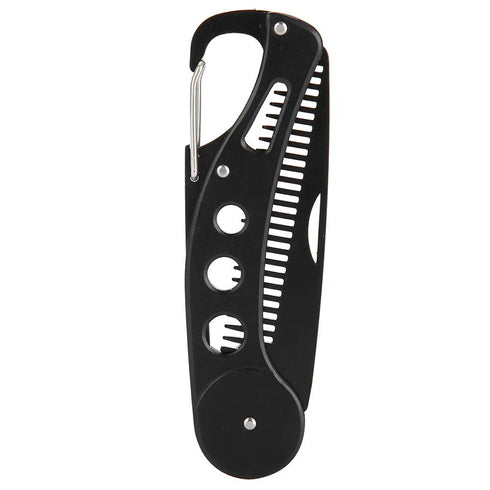 Men's Stainless Steel Folding Multifunctional Pocket Comb, Delaman, for Beard and Mustache Styling