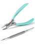 MR.GREEN Nail Clippers for Thick & Ingrown Toenails, Heavy Duty Professional Tools with Rubber Handle