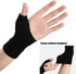 Wrist Thumb Compression Arthritis Gloves (1 Pair) - Breathable Fingerless Glove with Gel Pads for Carpal Tunnel Relief