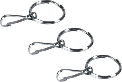 HealthSmart Zipper Ring Pulls Zipper Tabs for Clothing, 3 Count, 1 Inch Diameter