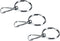 HealthSmart Zipper Ring Pulls Zipper Tabs for Clothing, 3 Count, 1 Inch Diameter