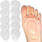 Ball of Foot Cushions, 10 Pack Metatarsal Pads for Pain Relief, Insoles for Women & Men