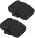 Waterproof Lighter Case Set, Black Plastic Organizer for 2Pcs Jar Holders for Fire Starters, Water Resistant