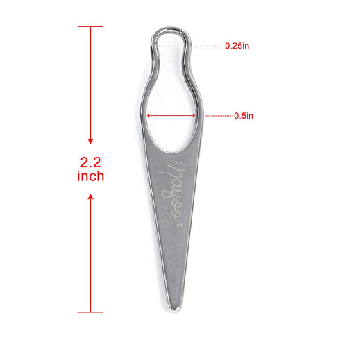 NAYOO Interlock Tool for Locs, EasyLoc Hair Tool for Dreadlocks, 5 Piece Silver Hair Locking Tool