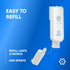 LooLoo Touch-Free Toilet Freshener Fragrance Refills - Natural Essential Oils Bathroom Deodorizer Spray