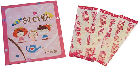 100PCs Cute Cartoon Waterproof Adhesive Bandages, First Aid Emergency Kit for Kids