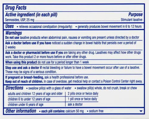Ex-Lax Maximum Strength Stimulant Laxative Pills for Occasional Constipation Relief, Gentle Laxatives - 24 Count