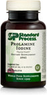 Standard Process Prolamine Iodine - Thyroid Support with Calcium Lactate, Iodine, Calcium, Magnesium - 180 Tablets