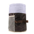 INVODA 2PCS Travel Cosmetic Bags - Barrel Makeup Bag, Portable Foldable Cases for Toiletry Bucket Organizer