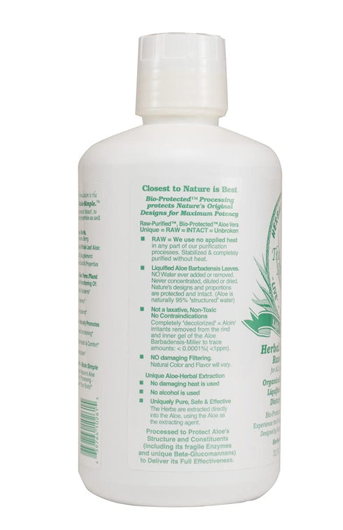 Herbal Aloe Force Aloe Vera Dietary Supplement, 32 fl oz