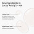 The Ordinary Lactic Acid 5% + Hyaluronic Acid 2%, Gentle Exfoliating Serum for Smoother Skin