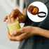 4oz Amber Plastic Jars with Lids, 24 Set of 4 oz Containers + 20g Sample Containers, Airtight for Lip Scrub, Body