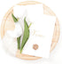 Socomi Ivory Handmade Fringe Chiffon Silk Ribbon, 1-3/4" x 7Yd, 4 Rolls for Wedding Invitations
