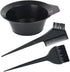 YANTAISIYU 3 Pcs Salon Hair Dyeing Kit Tools - Hair Color Mixing Bowl Tinting Brush and Angled Comb