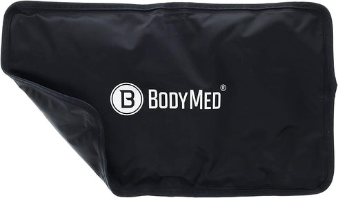 BodyMed Gel Cold Packs Black – Reusable Cold Therapy Ice Pack, Professional Fitness Cold Compress for Back, Shoulder,