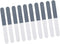 Scicalife 10pcs Double Sided Nail Files, 3 Way Emery Board Nail Buffering Tools for Home and Salon