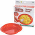 Essential Medical Supply Power of Red Adaptive Scoop Dish, Suction Cup Bottom for Easier Eating - 2 Dishes Included
