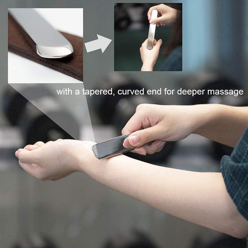 Gua Sha Massage Tools - Stainless Steel Scraping Tool for Soft Tissue and Scar Treatment