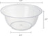 Tebery 100 Pack Clear Premium Plastic Bowls, 11.5OZ Disposable Hard Soup Bowls Salad Bowl, Dessert Size Party Bowls For Wedding, Catering, Parties, Buffets, Events, Or Everyday Use by Tebery